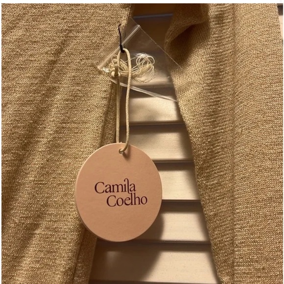 Camila Coelho Tan Knit Sweater - Picture 2 of 4
